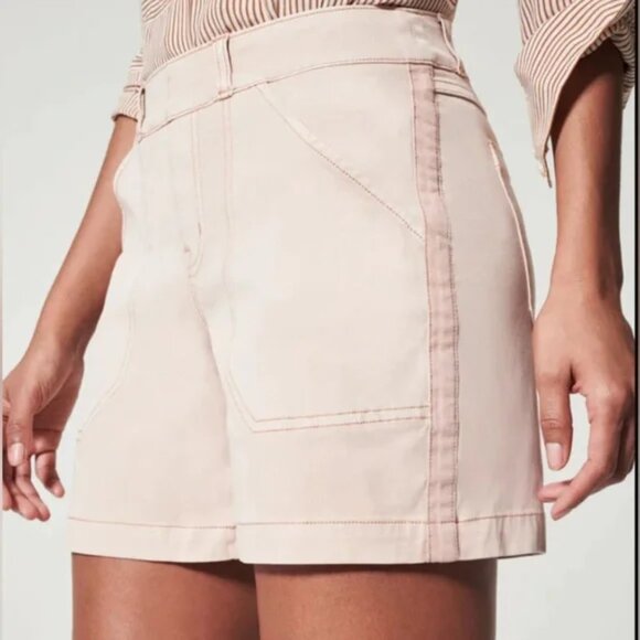 New Spanx Stretch Twill Shorts Size S